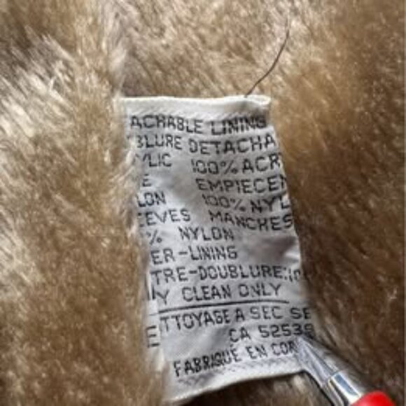 Vintage Early 80’s Sears The Fashion Place Taupe Trench Coat.  12 - Picture 6 of 10